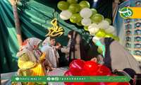 موکب پذیرایی و پردیس فرهنگی بسیج وزارت جهاد کشاورزی در مسیر راهپیمایی یوم الله ۲۲ بهمن 