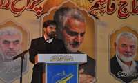 پنجمین سالگرد شهادت سردار دلها حاج قاسم سلیمانی در جزیره قشم برگزار شد   