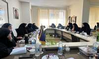 نشست مسئولین بسیج خواهران مرکز مقاومت بسیج وزارت جهاد کشاورزی