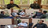 دیدار فرمانده مرکز مقاومت بسیج وزارت جهاد کشاورزی با دکتر حسین نجفی، معاون تحقیقاتی موسسه تحقیقات گیاه پزشکی کشور