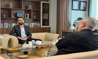  دیدار فرمانده مرکز مقاومت بسیج وزارت جهاد کشاورزی با قائم‌مقام وزیر در امور مجلس